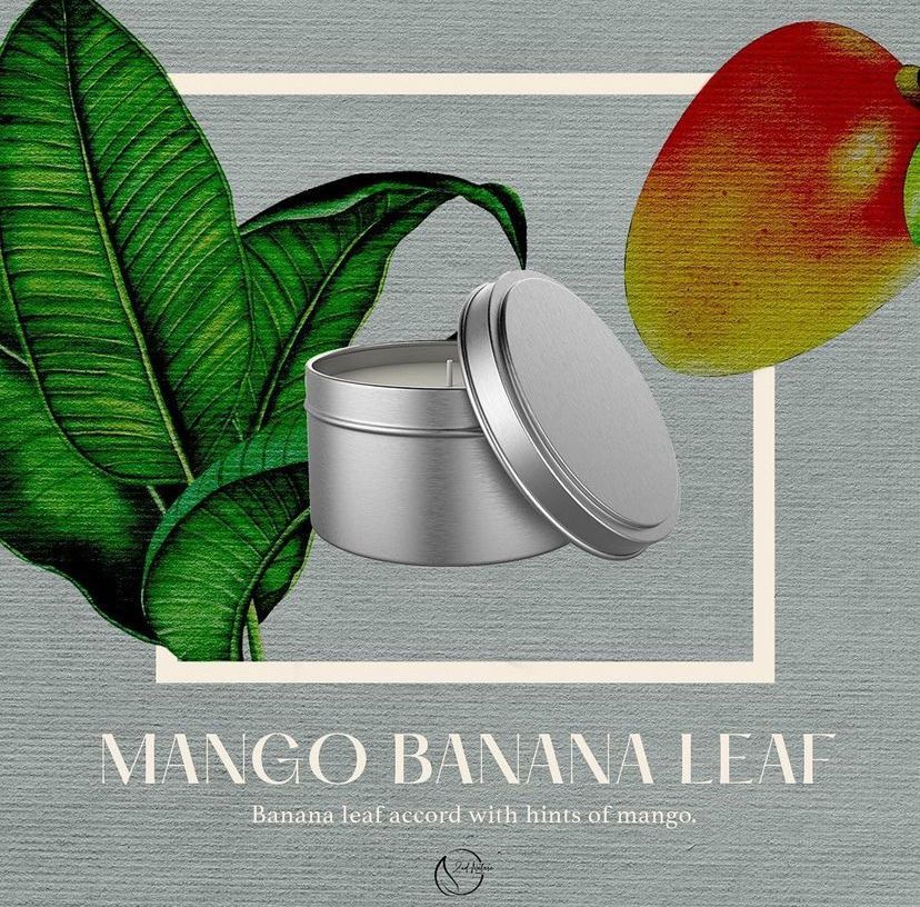 Mango + Banana Leaf (8oz)