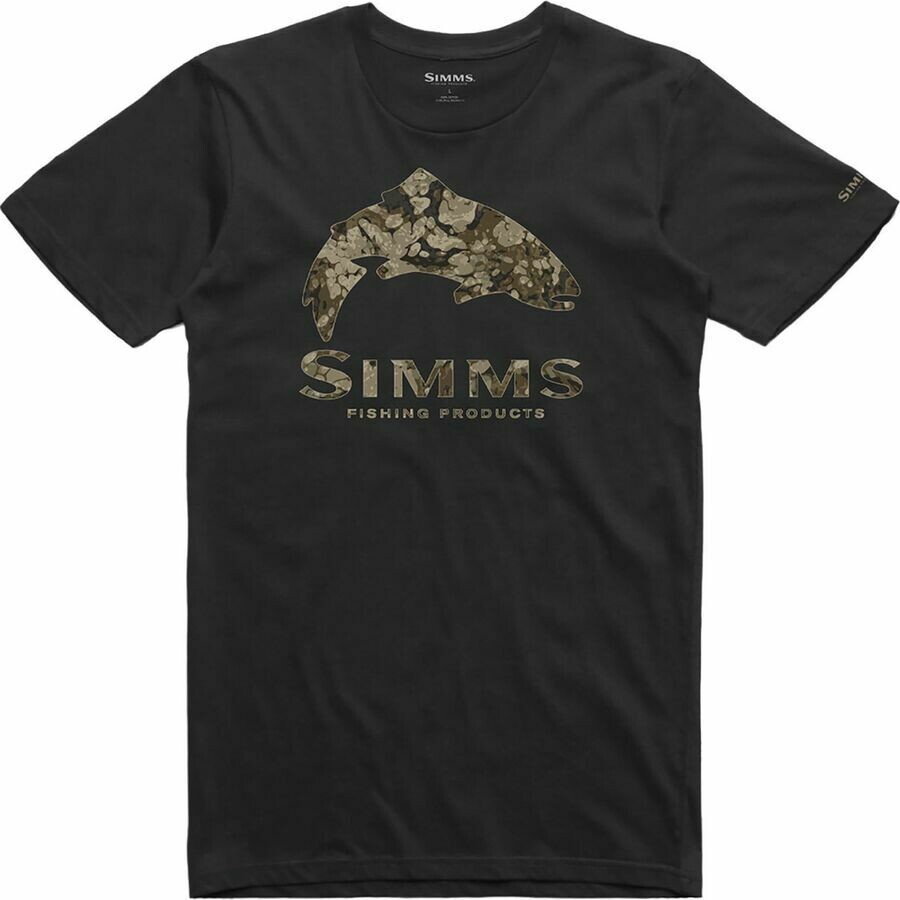 Simms Trout Riparian Camo T-Shirt
