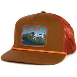 Fishpond On Point Trucker Hat - Sandbar/Orange