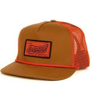 Fishpond Heritage Trucker Hat - Sandbar/Orange