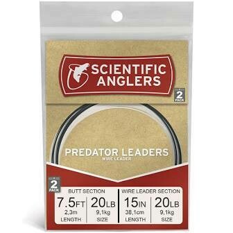 Scientific Anglers Predator Leaders 2PK