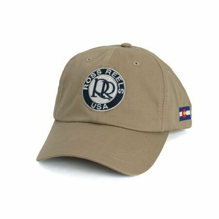 Ross Reels Hat Brown Raised Logo Caps GREAT NEW 