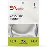 Scientific Anglers Absolute Trout - 1 pack