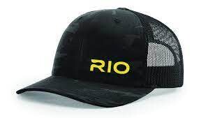 Rio Mesh Black Camo Hat