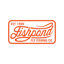 Fishpond Thermal Die Cut Sticker Heritage 14" Orange