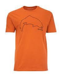 Simms Men's Trout Outline T-Shirt