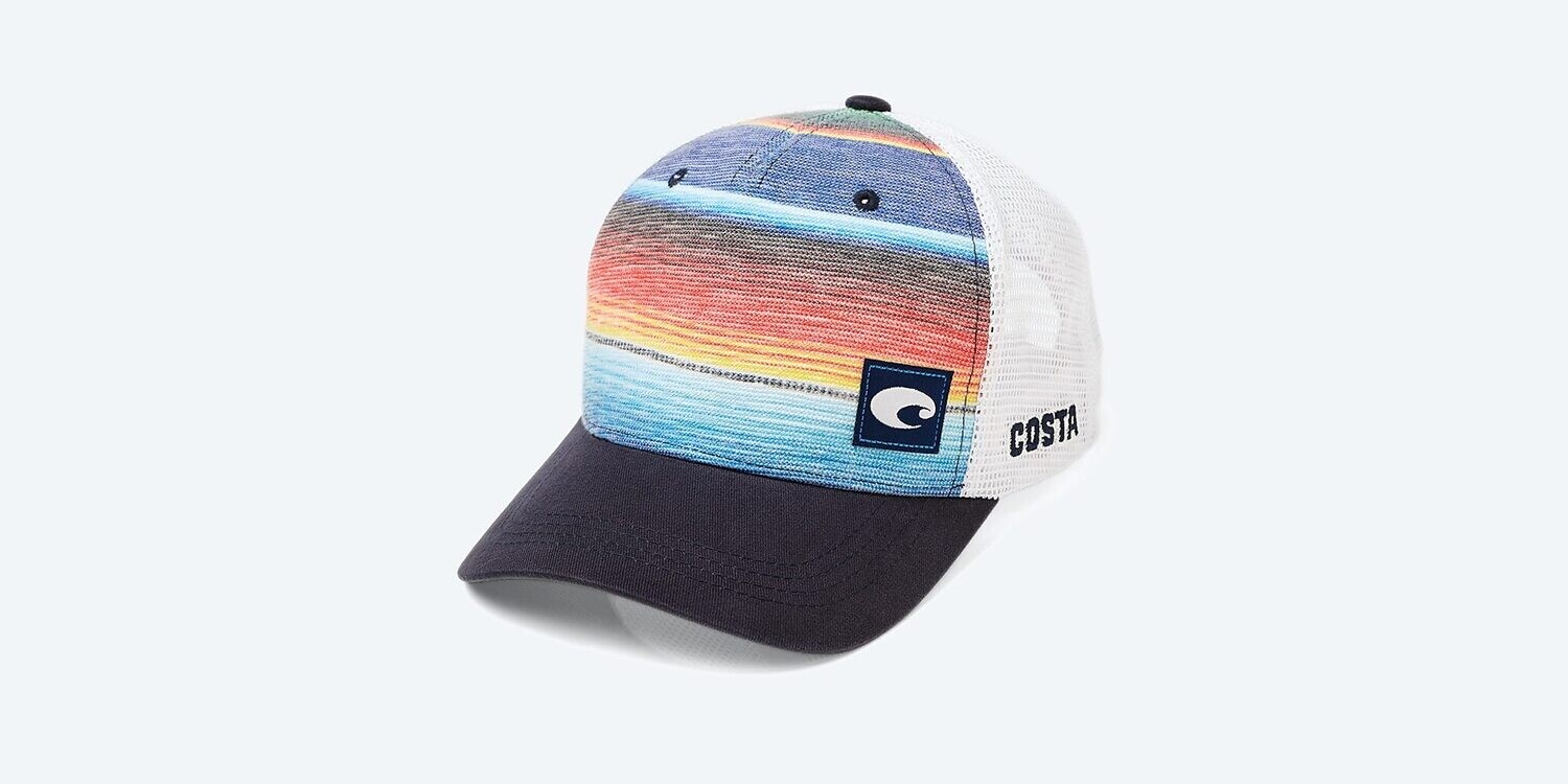 Costa Baja Strip Trucker Hat