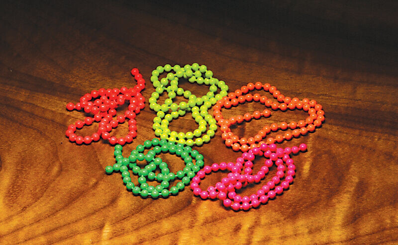 Hareline Fluorescent Bead Chain