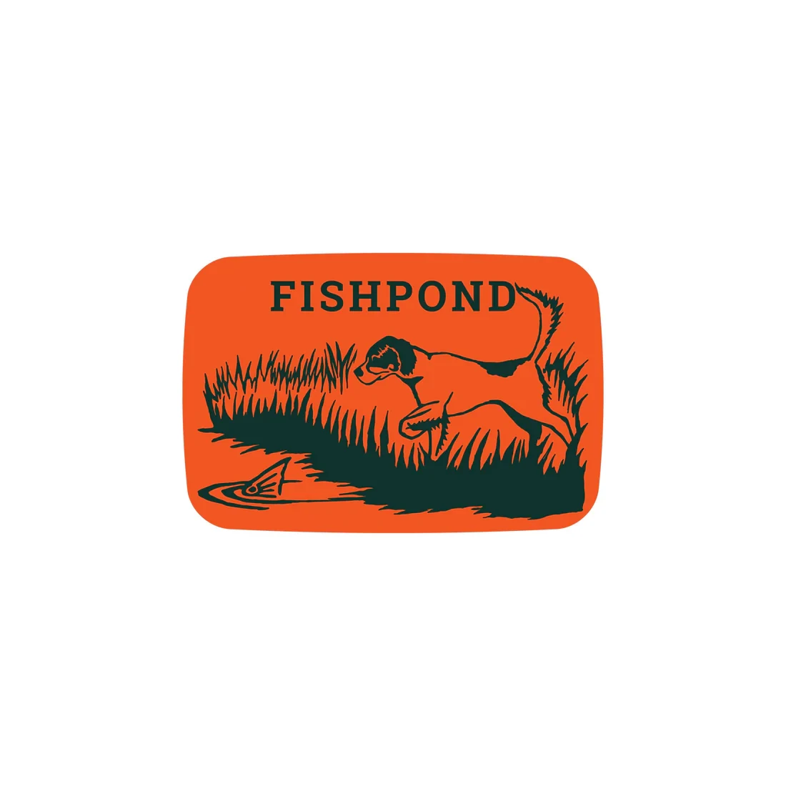 Fishpond On Point Sticker