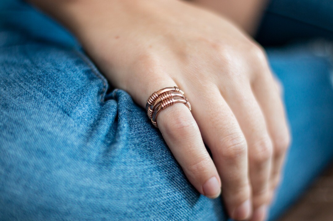 Rose Gold Stacking Ring