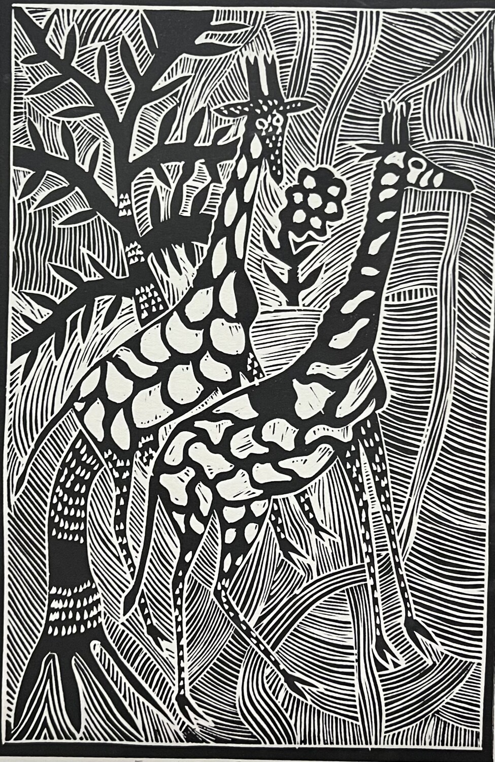 Kuru Art - Female Giraffes
