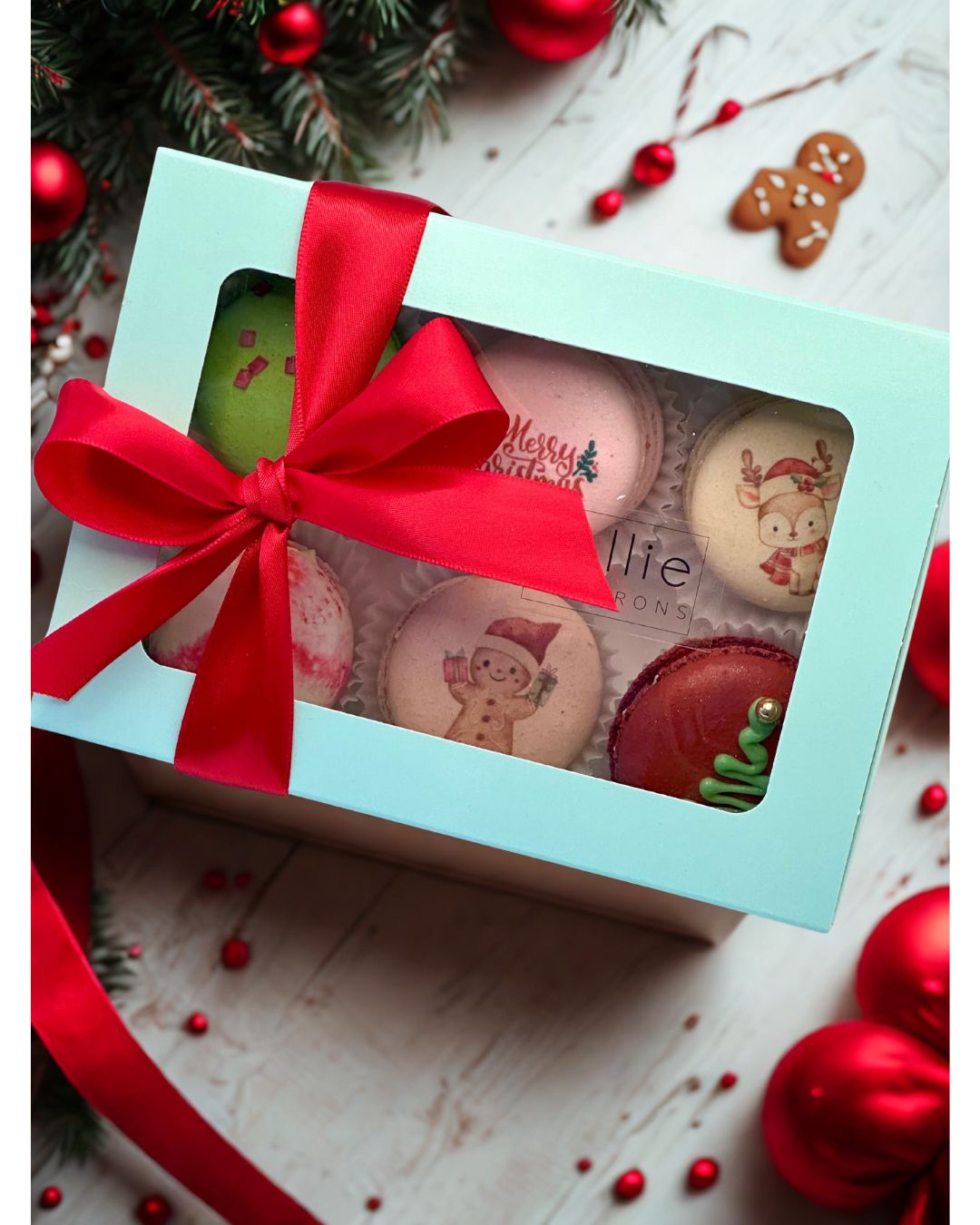 Festive Macaron Gift Boxes