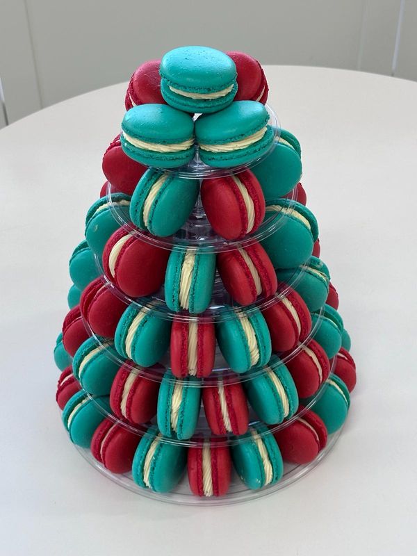 Build-Your-Own Macaron Tower - 6 levels