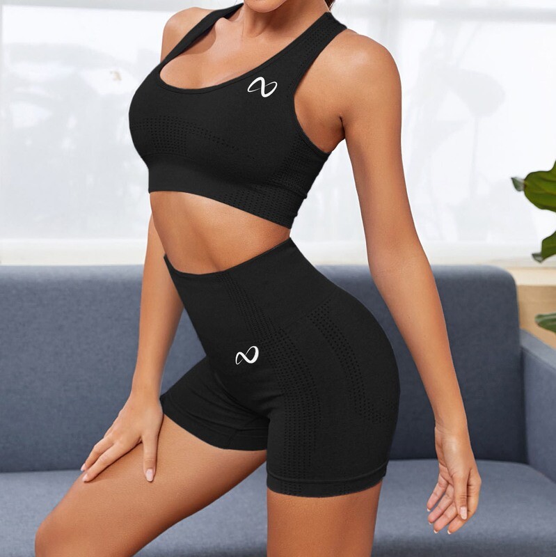 Racer Back Tank Top &amp; Biker Shorts