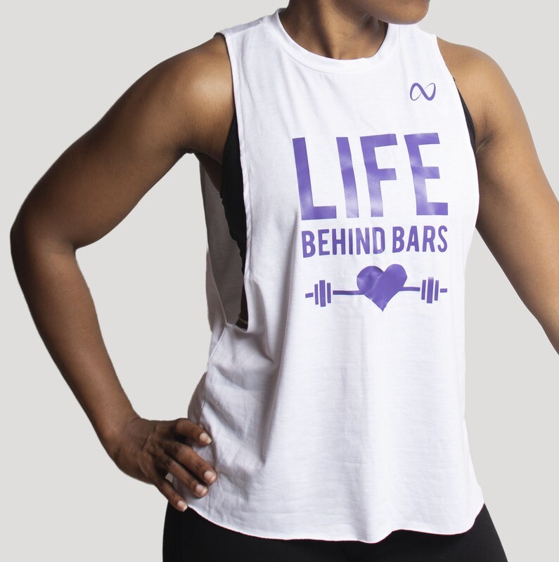 Solid Drop Armhole Tank Top Life behind bars