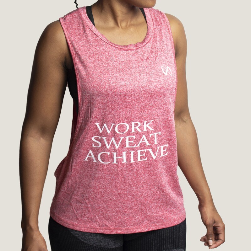 Drop Armhole Sports Tank Top Work Sweat Achieve