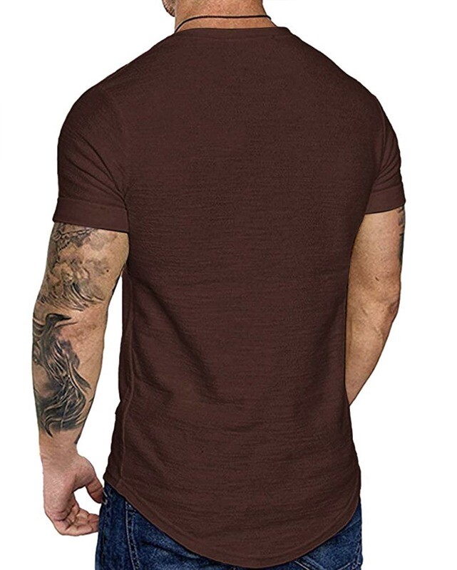 Men’s Muscle Cotton Tee Shirt