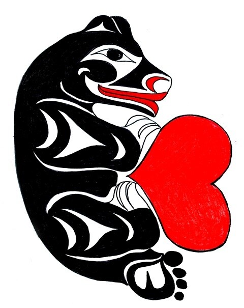 Bear &amp; Heart by Doug LaFortune
