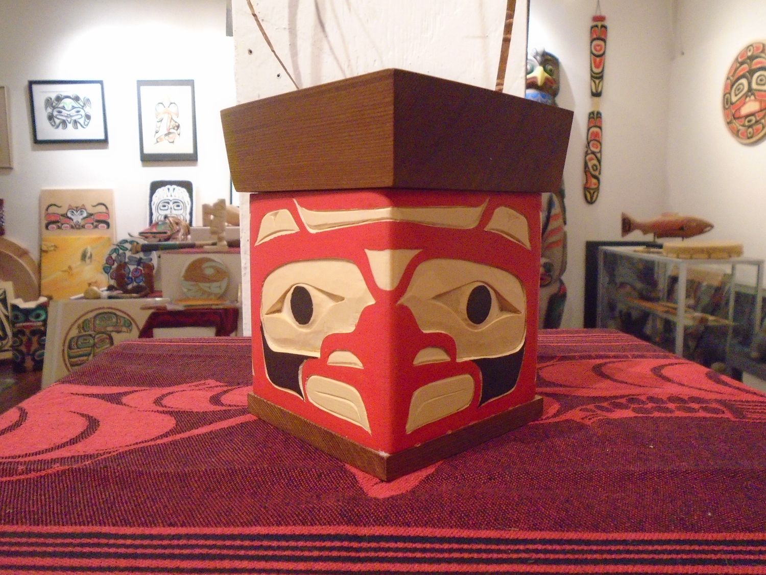 Eagle Bentwood Box by Joe Campbell