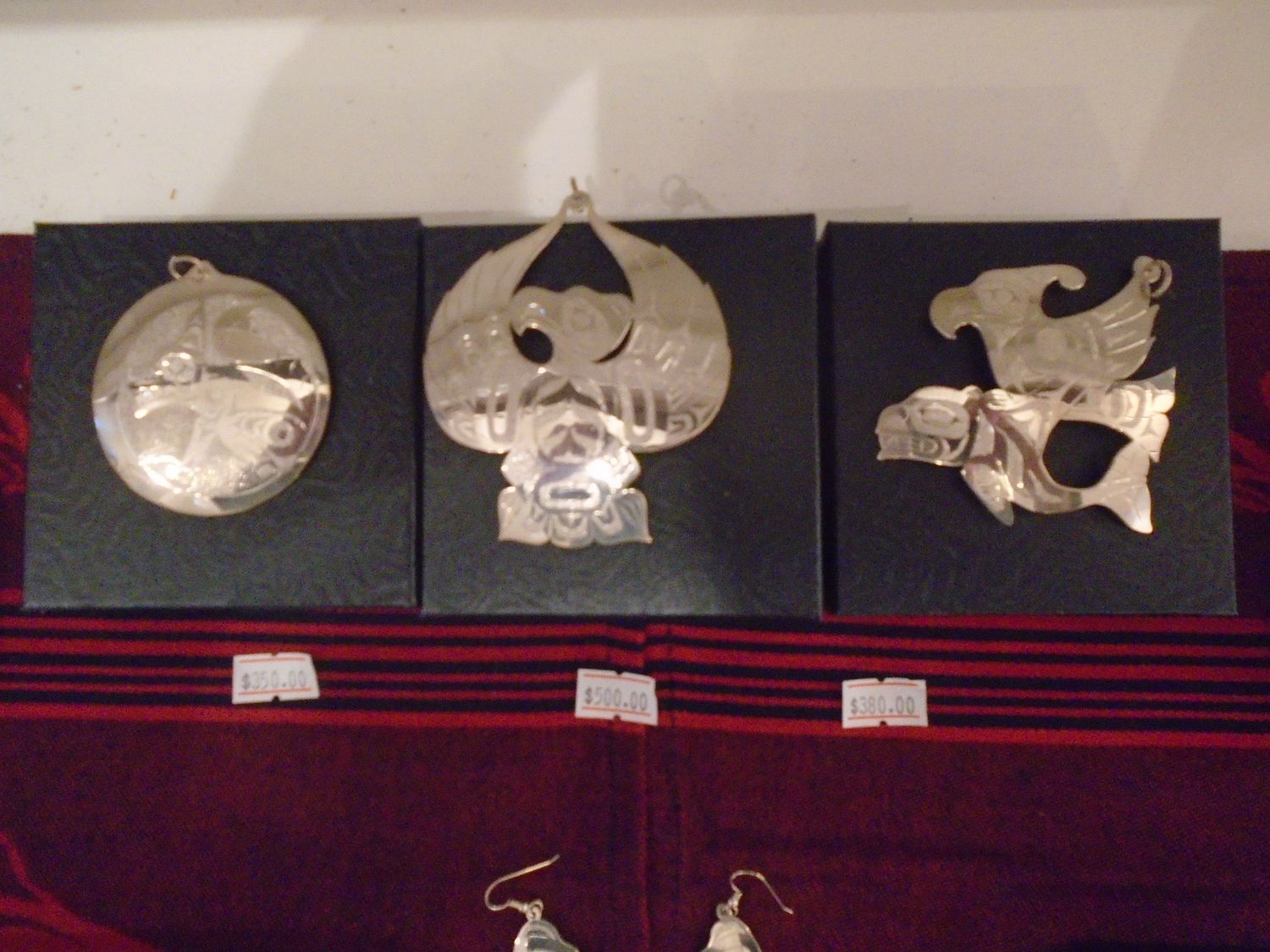 Silver Eagle Pendant by Robbie Sanderson Silver Eagle Pendant by Robbie Sanderson