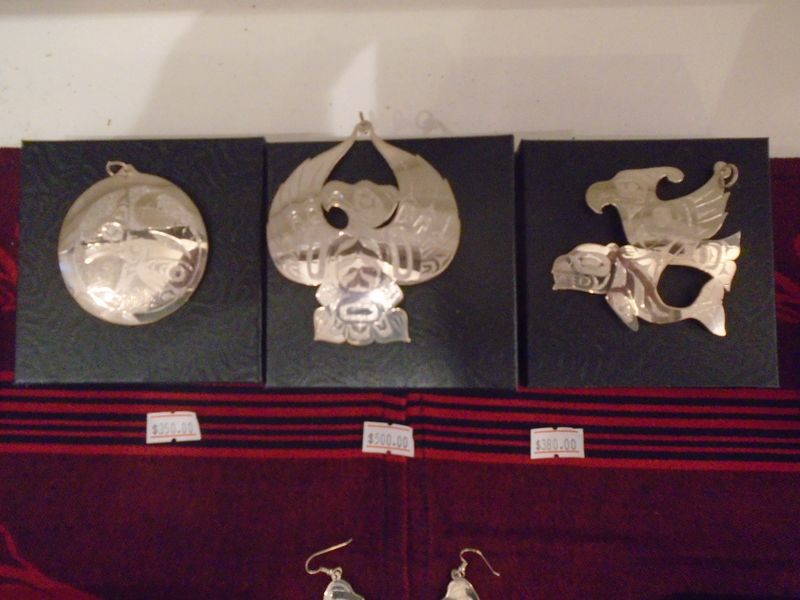 Silver Eagle Pendant by Robbie Sanderson