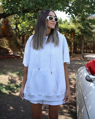 Grey hoodie