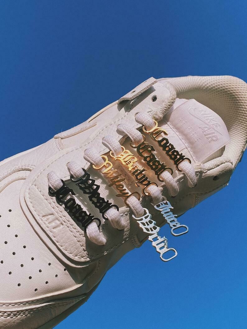 Custom Shoelace Charm