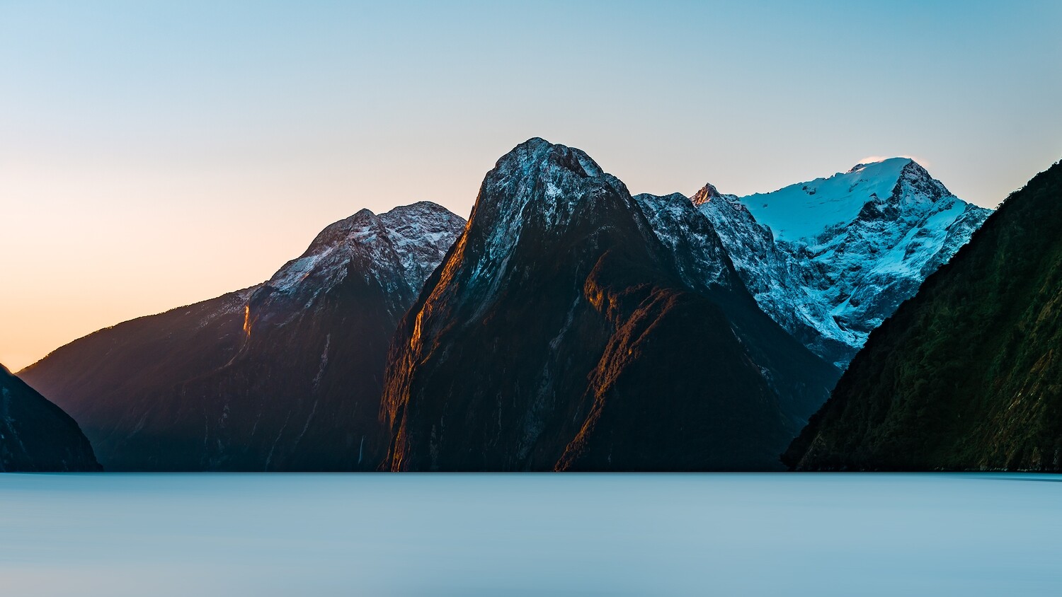 Mt Pembroke, Milford Sound Sunset