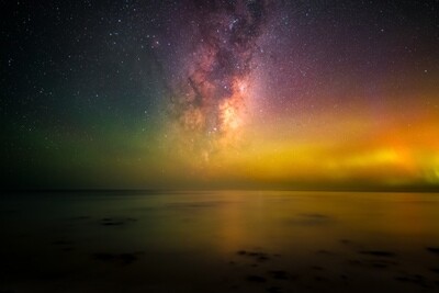 Galactic Core &amp; Aurora Australis