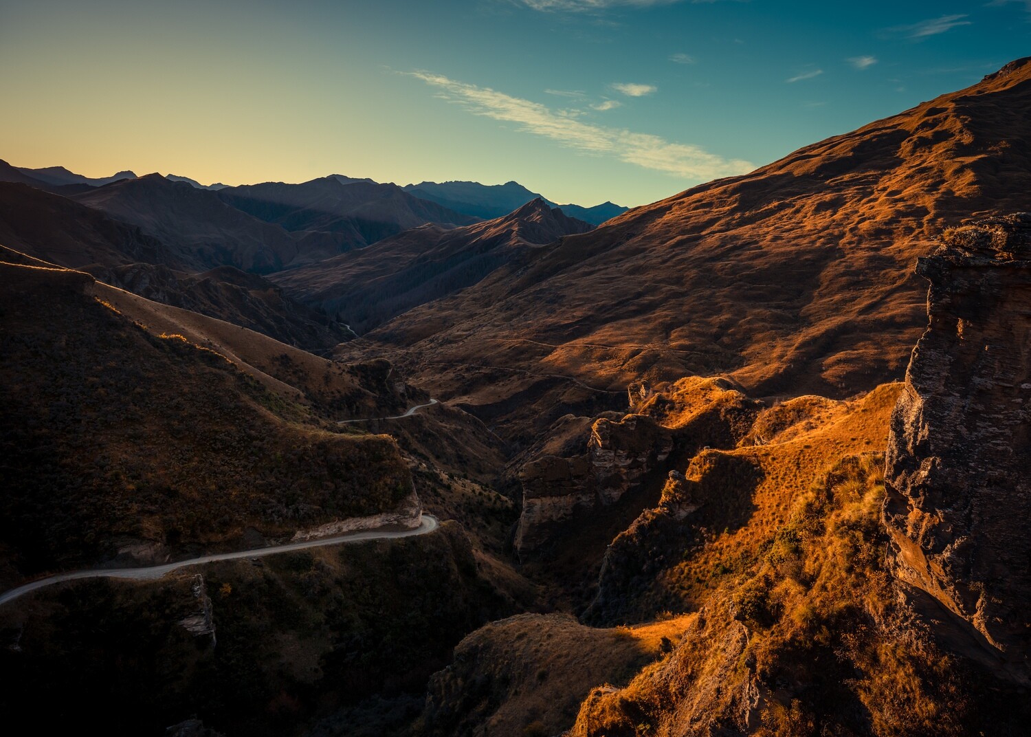 Sunset Skippers Canyon &amp; Kimiākau Valley