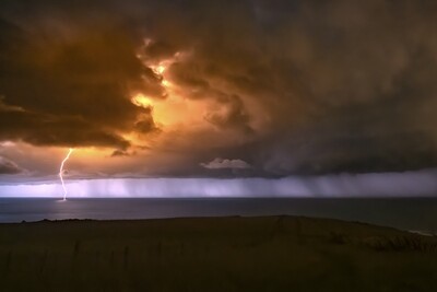 Otago Peninsula Lightning