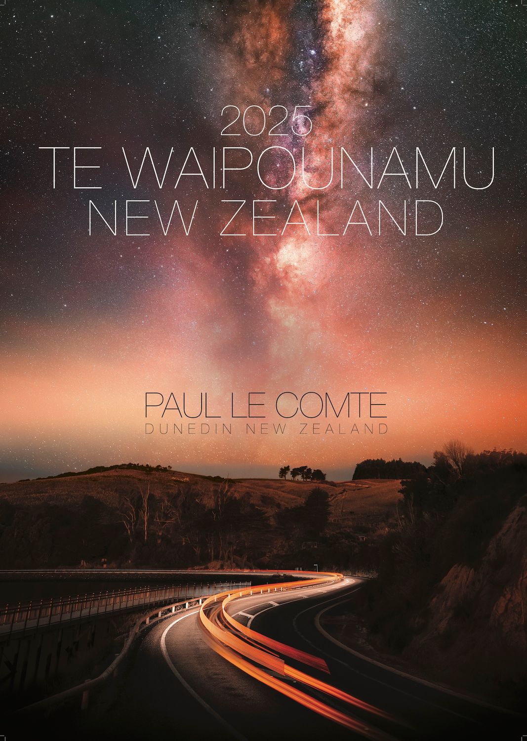 2025 Te Waipounamu NZ Calendar