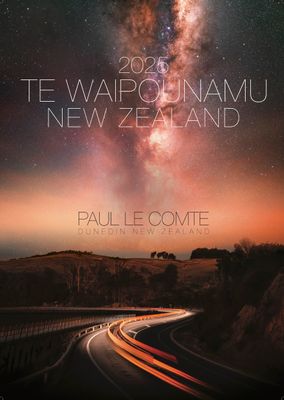 2025 Te Waipounamu NZ Calendar