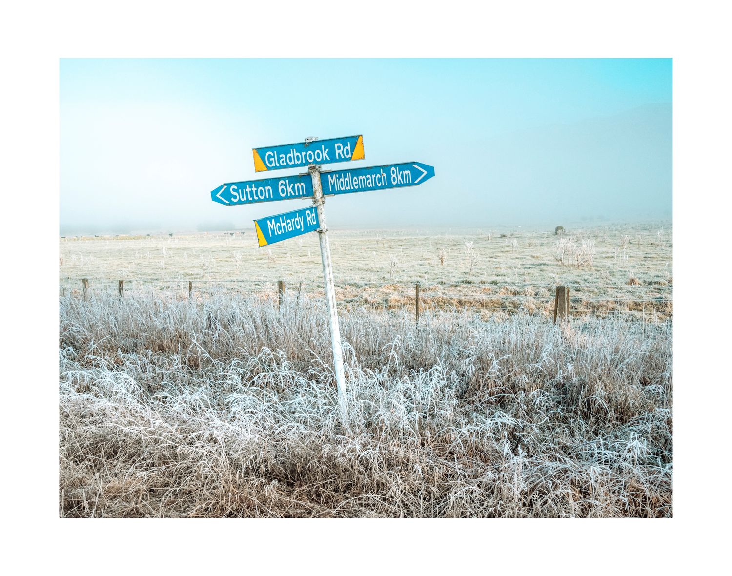 Gladbrook Road Hoar Frost