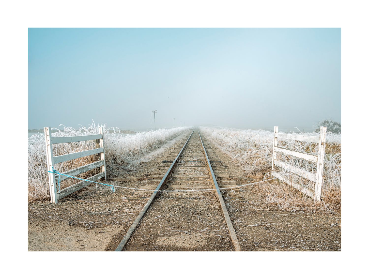 Taieri Gorge Railway Hoar Frost, Taiari