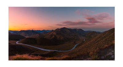 Lindis Pass Evening