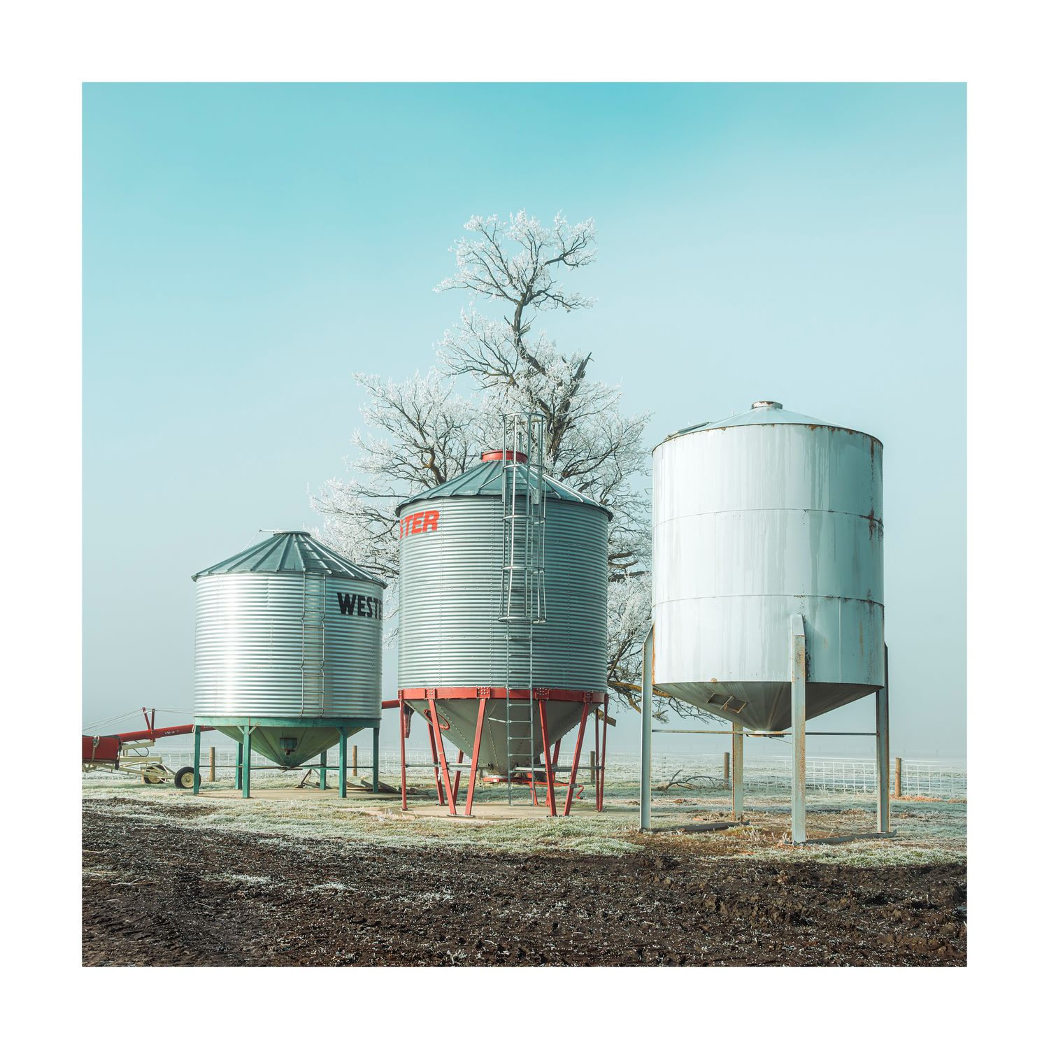 Three Silos out Middlemarch, Dunedin
