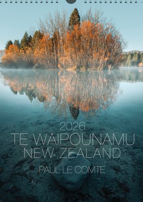 2026 Te Waipounamu NZ Calendar
