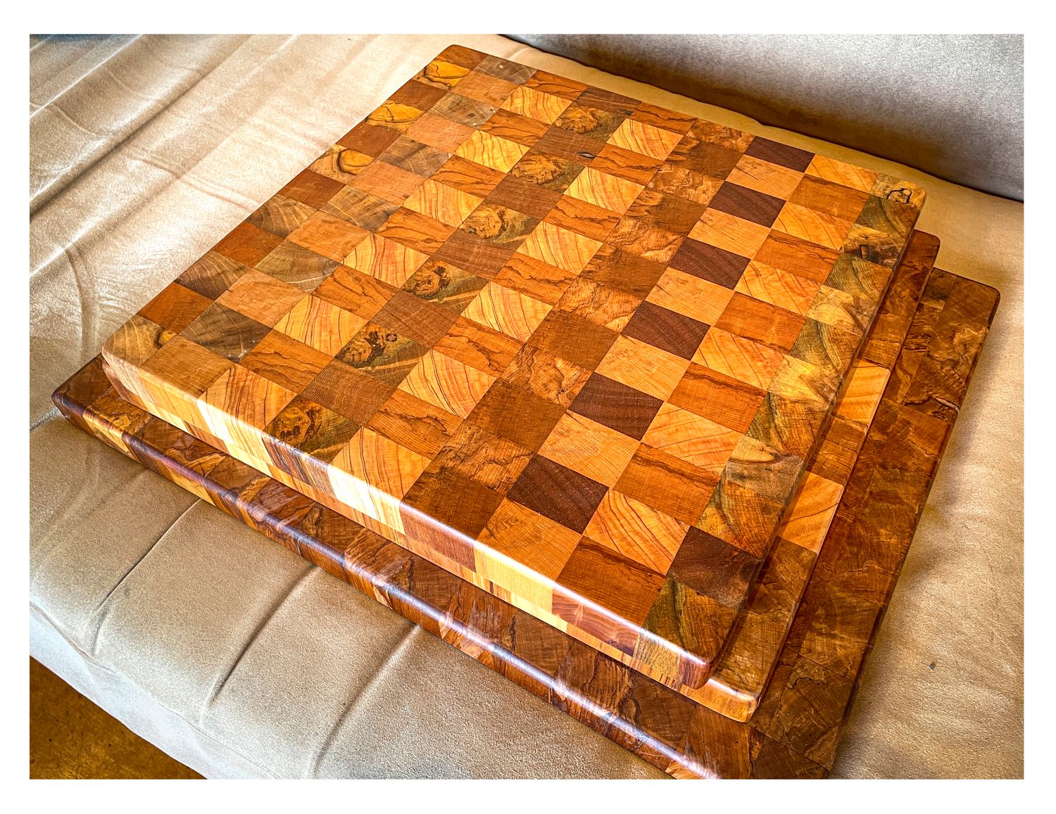 End Grain Chopping Boards