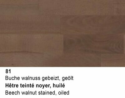 (81) Buche Walnuss, geölt