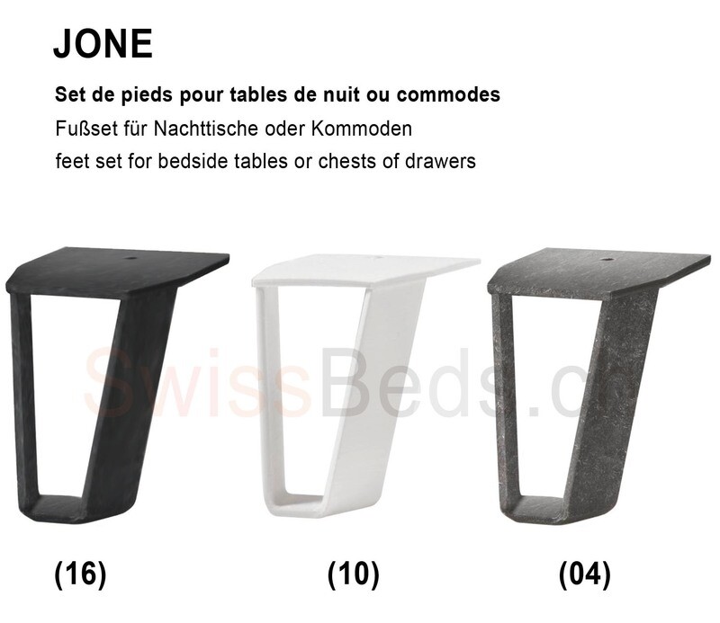 JONE PIEDS accessoires pour chevets et commodes