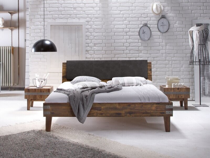 Lit Factory-Line LOFT-18, pieds GOLA, tête Varus