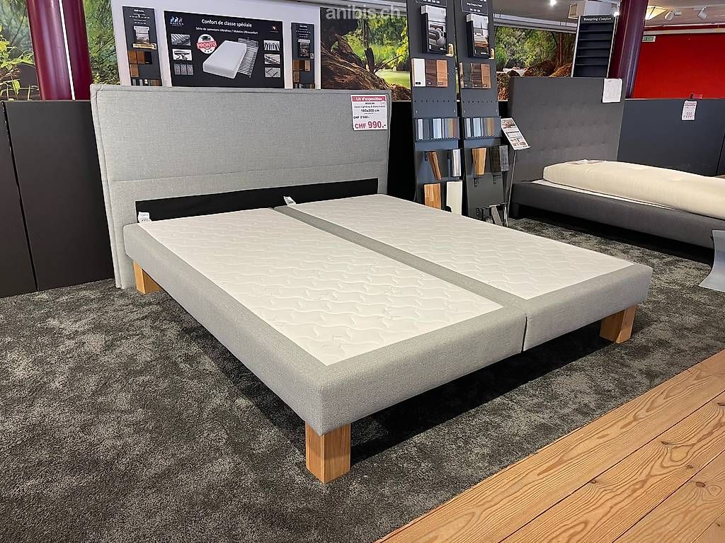 Lit MODERN BOXSPRING 180x200 cm d'expo