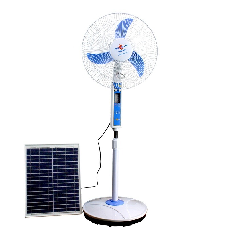 Rechargeable Solar Fan