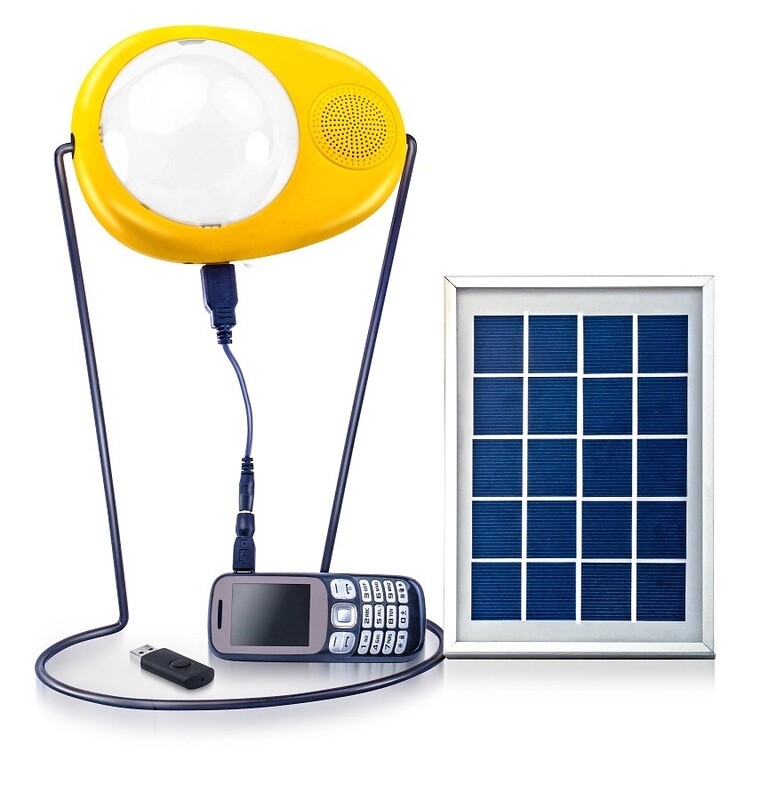 Sunking Boom Solar Lantern With MP3 Player+USB Charging Spot