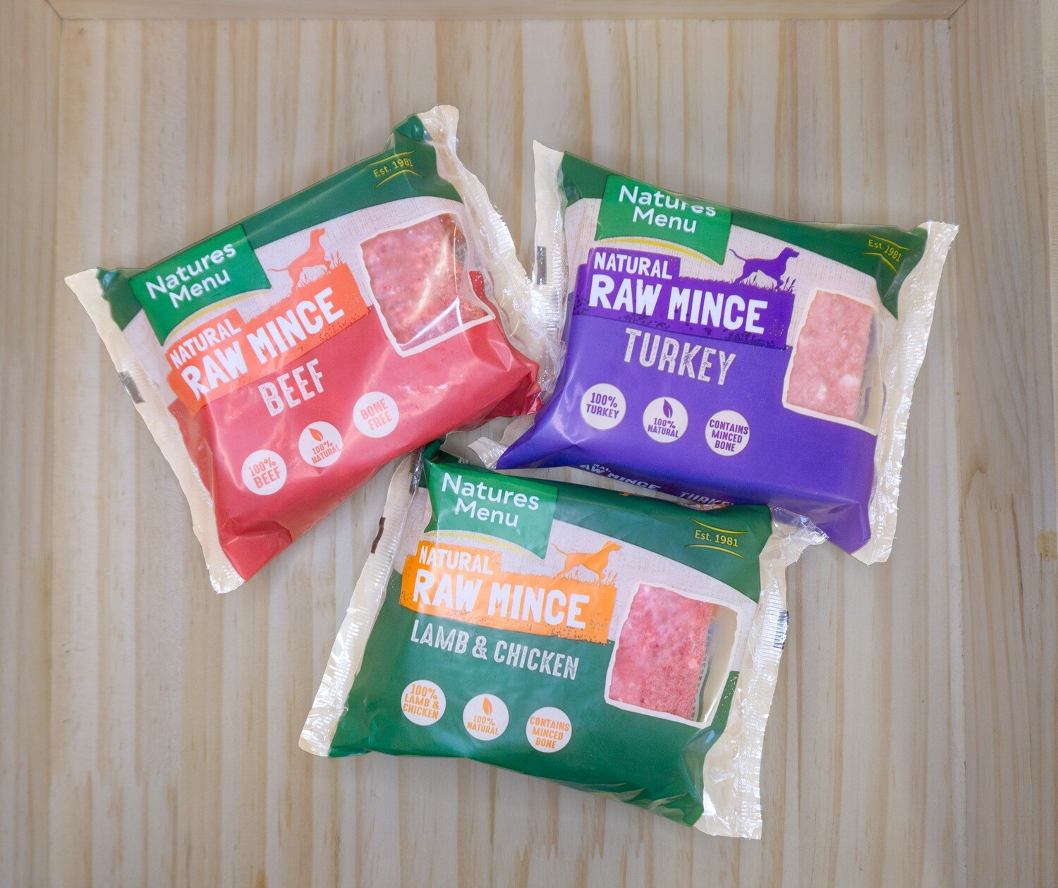 natures menu frozen mince
