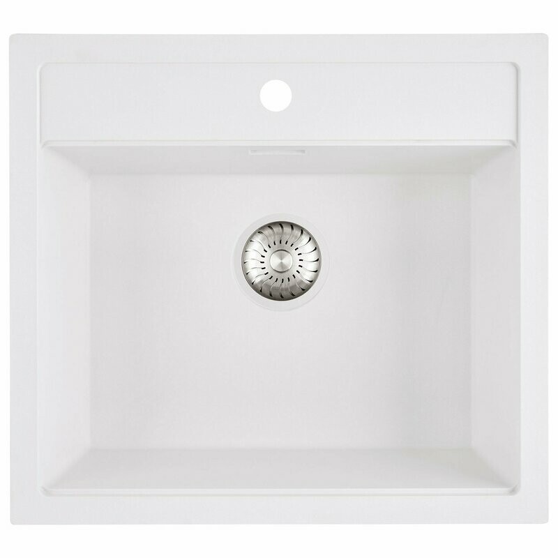 CARESSI CAGR50KRWH-TU White Line spoelbak CARESSI CAGR50KRWH-TU White Line spoelbak