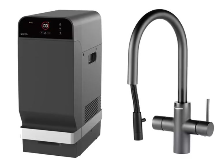 UNITO LAVA G3 4.3L Gunmetal waterkraan Pullout C-uitloop