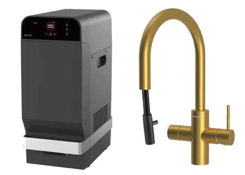 UNITO LAVA G3 4.3L Goud waterkraan Pullout C-uitloop