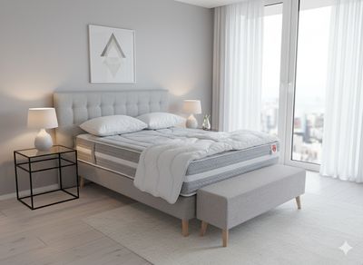 MATELAS IROISE 140/190 - 33CM - RESSORTS MATELAS IROISE 140/190 - 33CM - RESSORTS